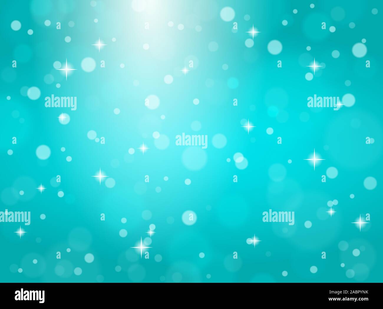 Christmas snowflakes on blue background. Vector illustration Stock ...
