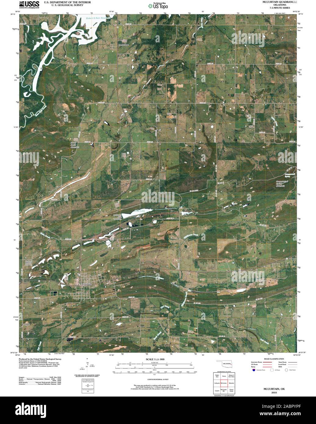 Mccurtain County Property Map Mccurtain High Resolution Stock Photography And Images - Alamy