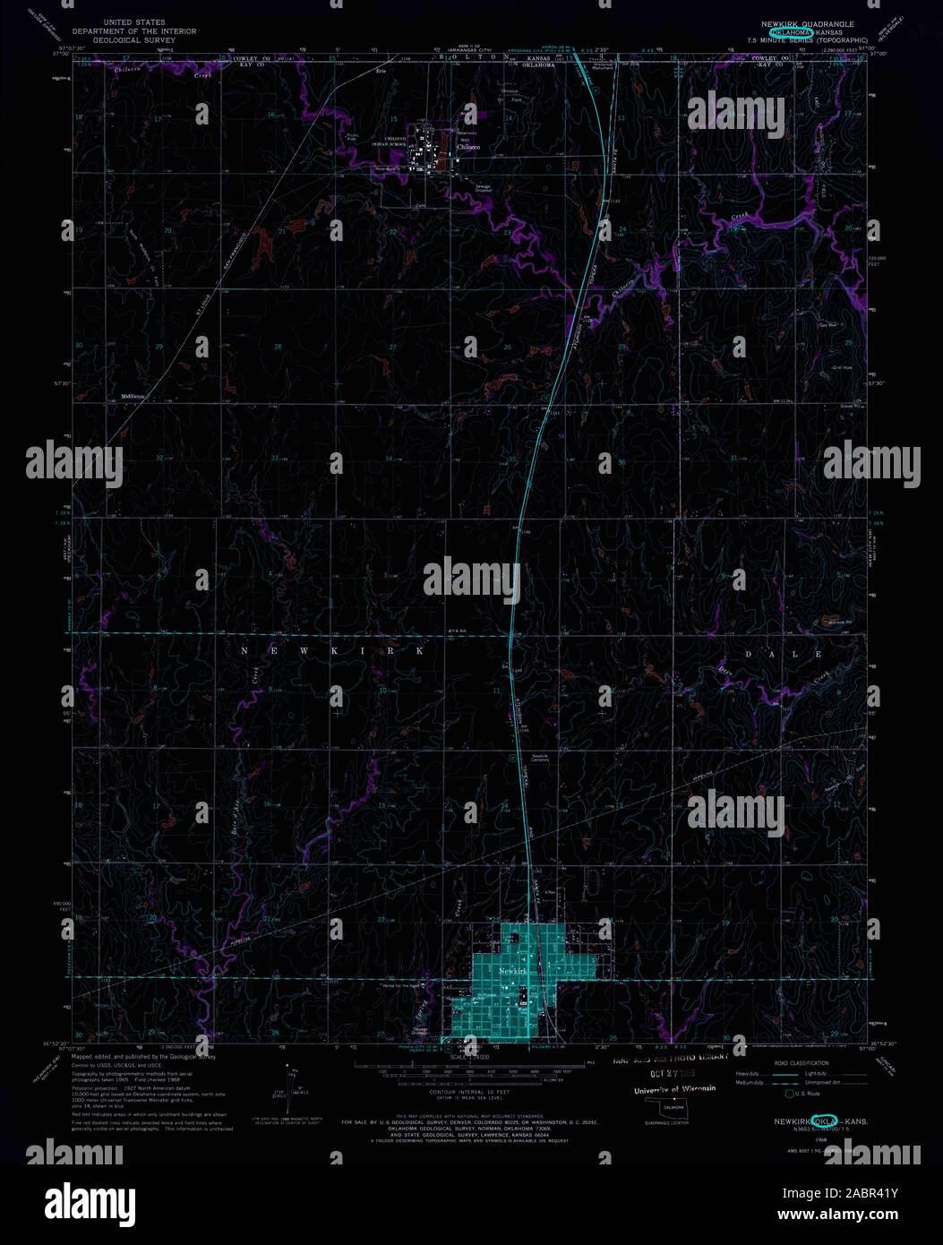 Map of newkirk hi-res stock photography and images - Alamy