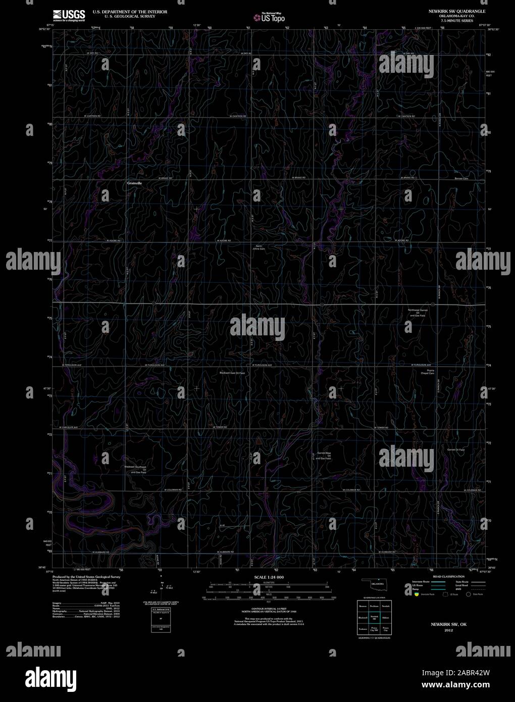 Map of newkirk hires stock photography and images Alamy