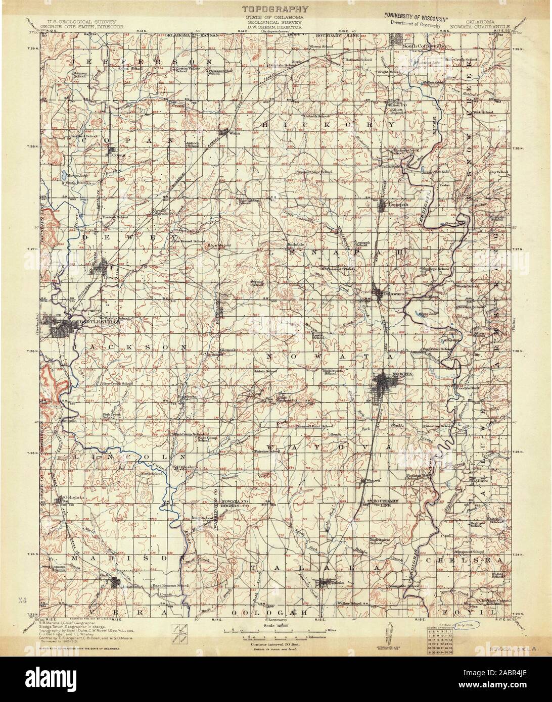 Nowata map hires stock photography and images Alamy