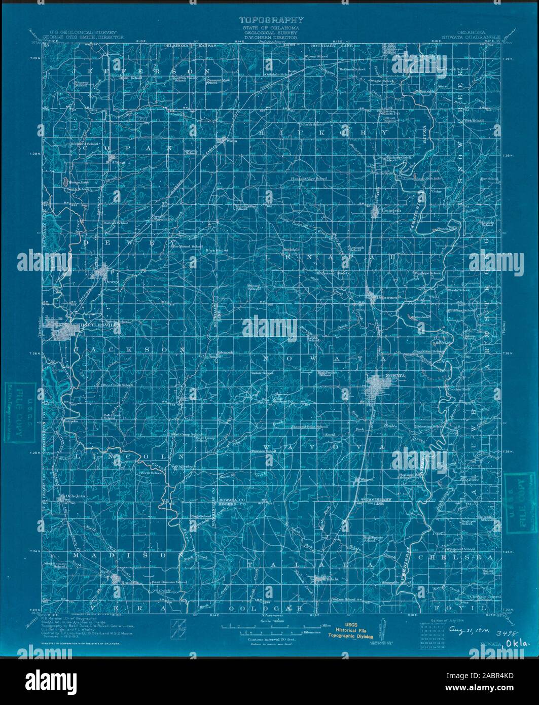 Nowata map hires stock photography and images Alamy