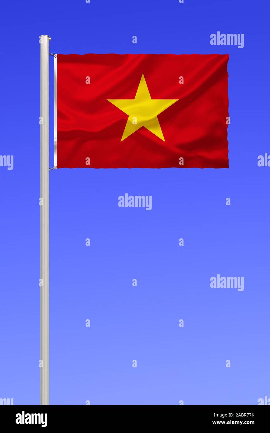 Flagge Von Vietnam, Asien Stock Photo - Alamy