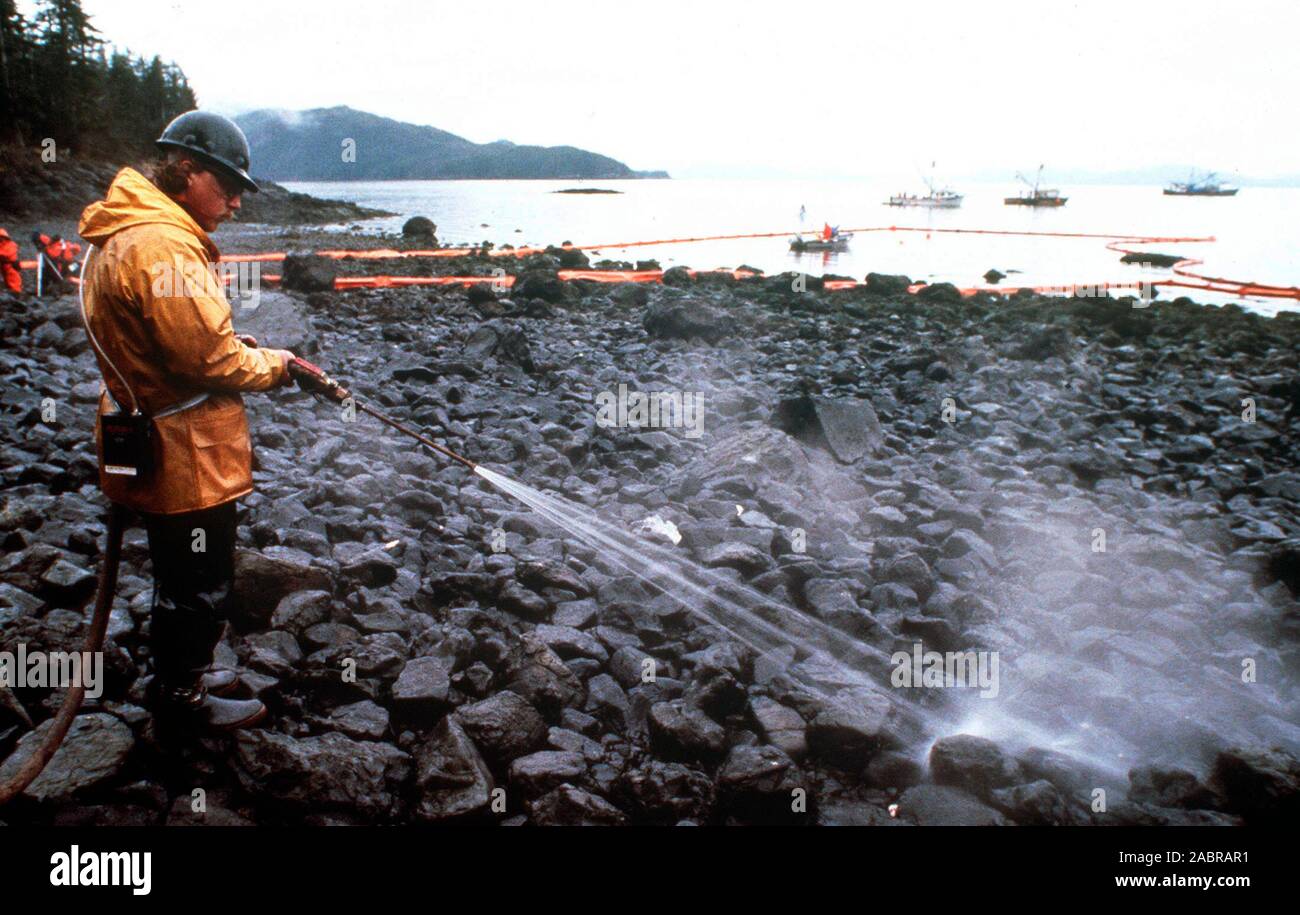 Valdez Oil Spill Clean Up