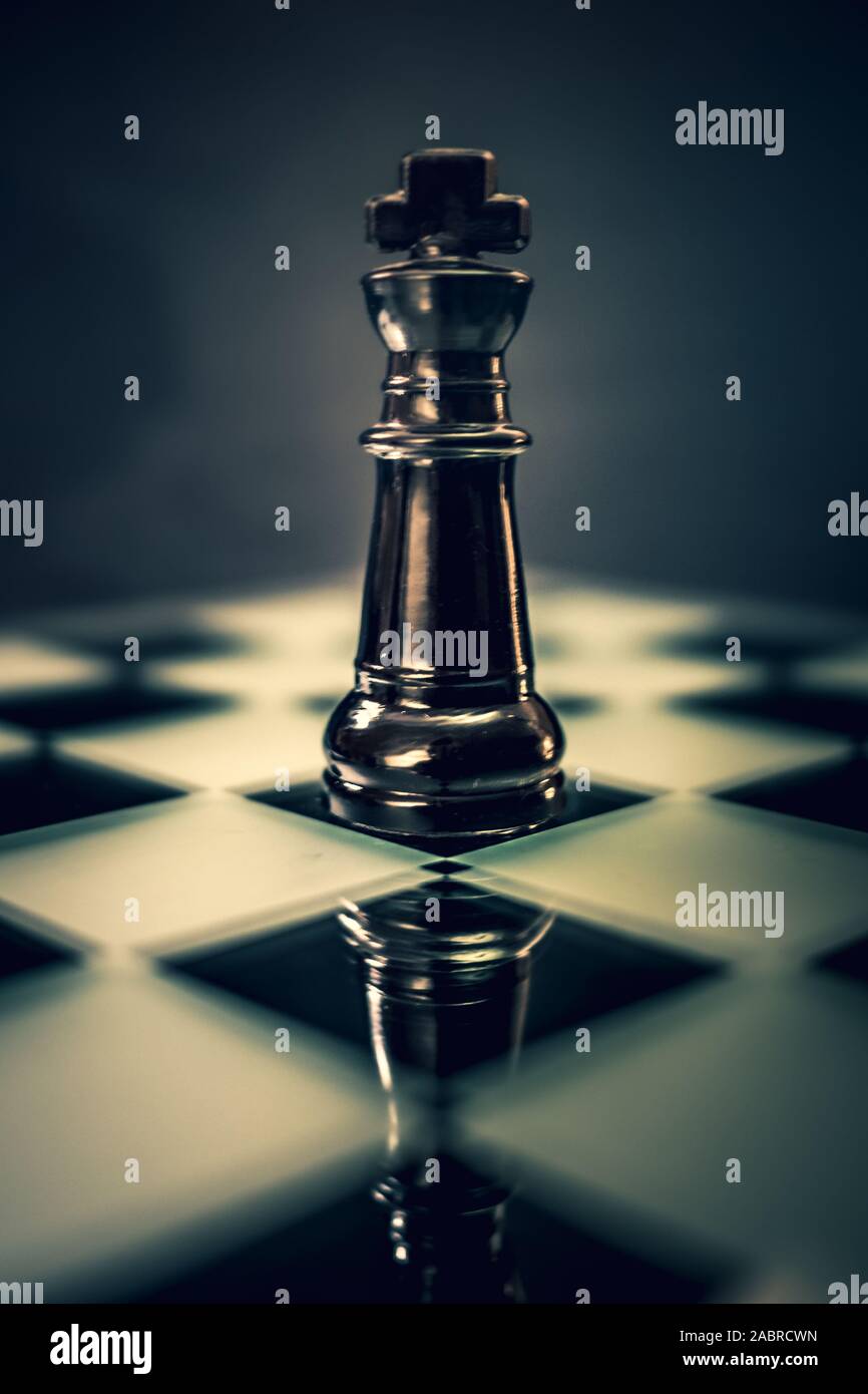 King chess piece Stock Photo - Alamy