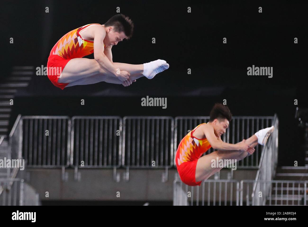 Tokyo, Japan. 29th Nov, 2019. WANG Xiaoyin & YAN Langyu (CHN ...