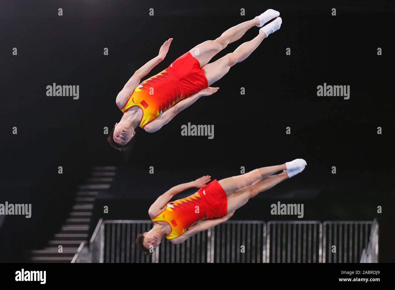 Tokyo, Japan. 29th Nov, 2019. WANG Xiaoyin & YAN Langyu (CHN ...