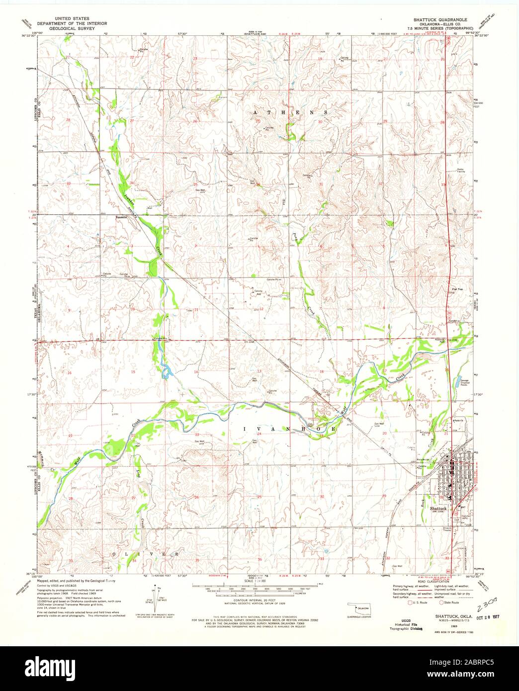 Map of shattuck oklahoma Cut Out Stock Images & Pictures Alamy