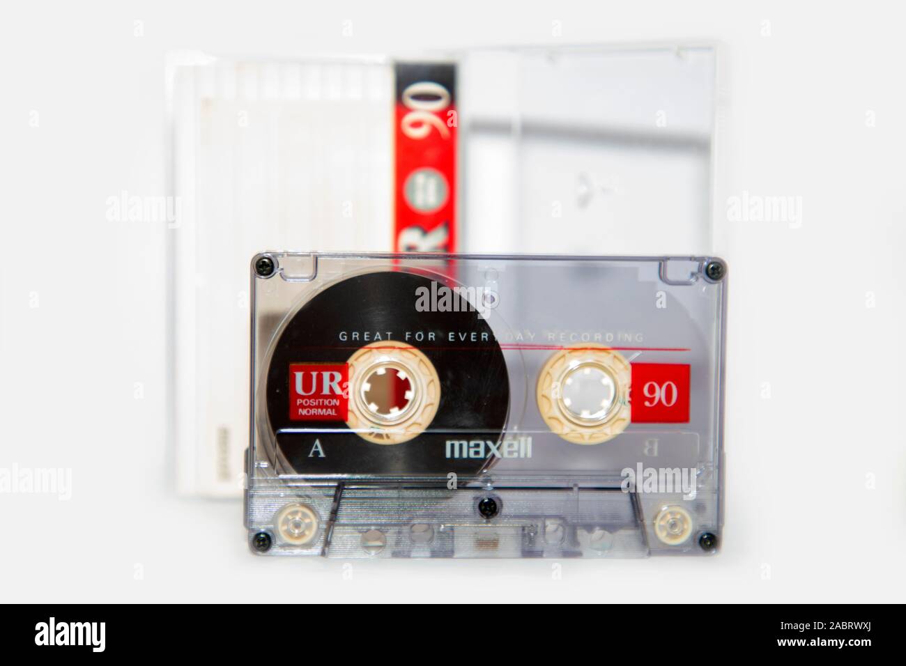 Download Blank Cassette Tape Box Design Mockup Isolated Clipping Path Stock Photo Alamy