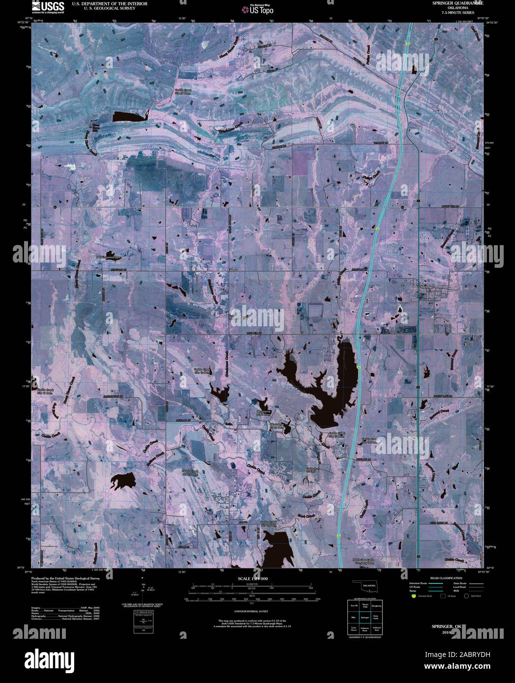 Map of springer hires stock photography and images Alamy