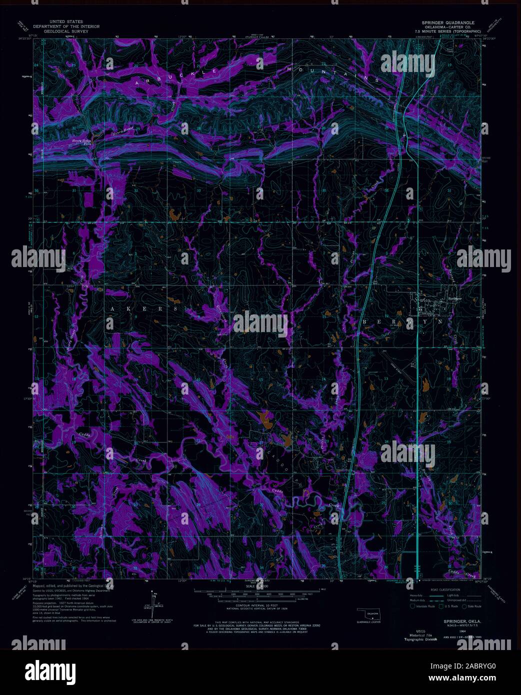 Map of springer hires stock photography and images Alamy