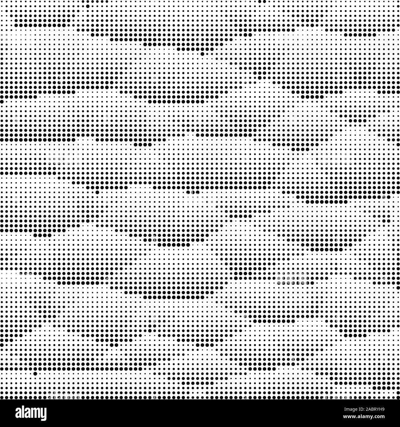 Halftone Pattern. Set of Dots. Dotted Texture on White Background ...