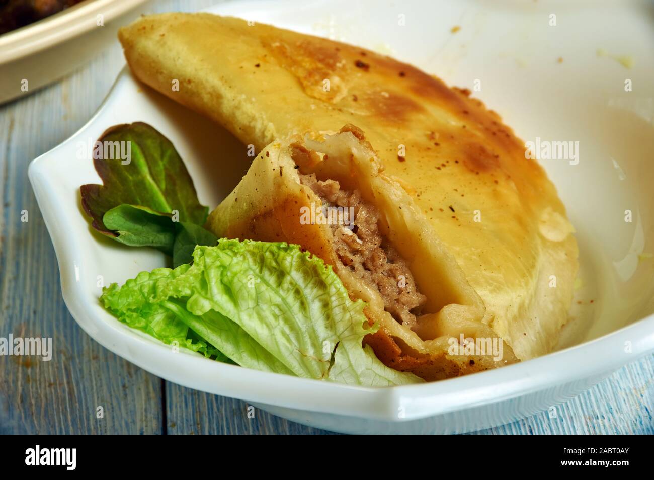 Jamaican beef patties, Caribbean cuisine, Traditional assorted dishes