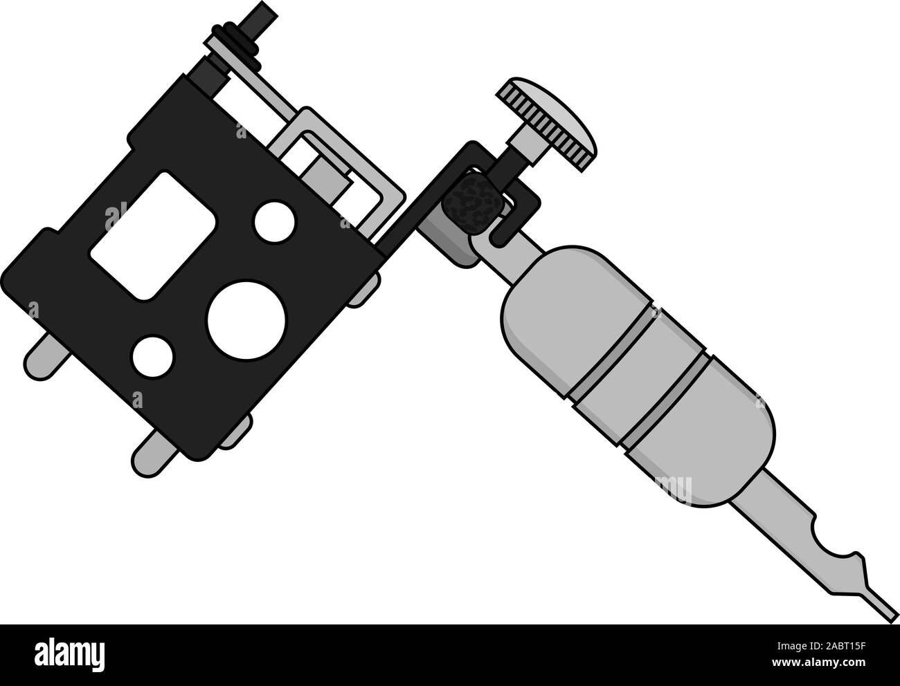 Tattoo Machine Vector Illustration Isolated Royalty Free SVG, Cliparts,  Vectors, and Stock Illustration. Image 74811226.