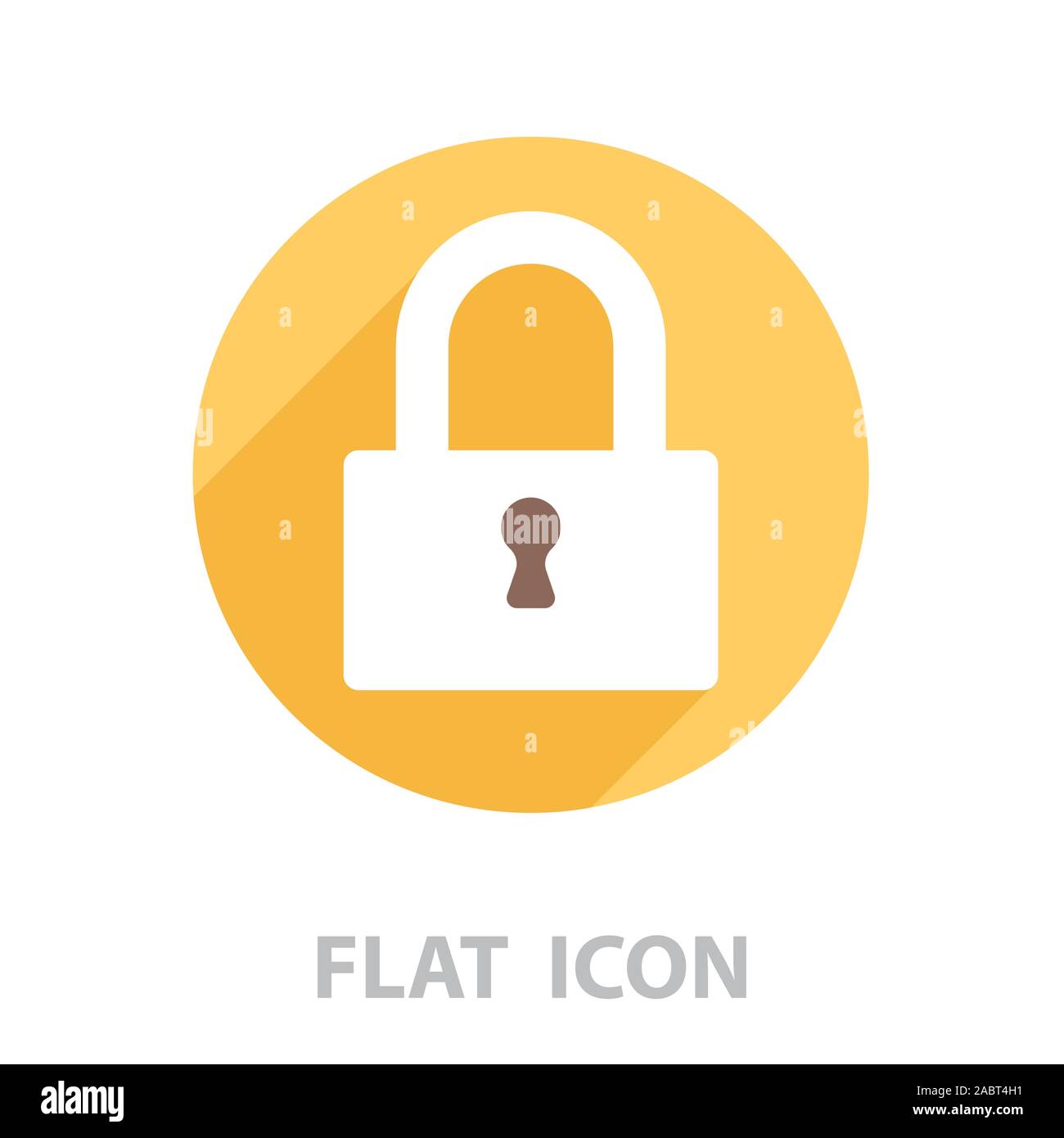 Padlock icon, vector illustration Stock Vector Image & Art - Alamy