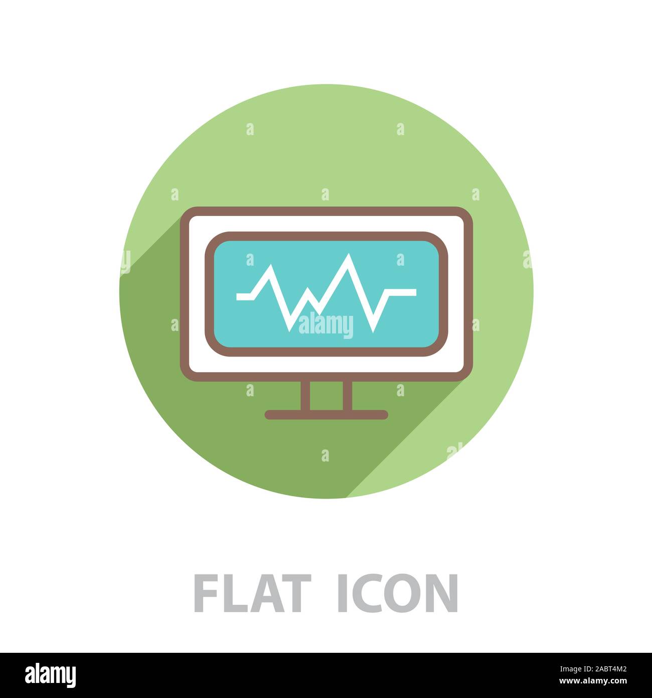 cardiogram icon. vector illustration Stock Vector