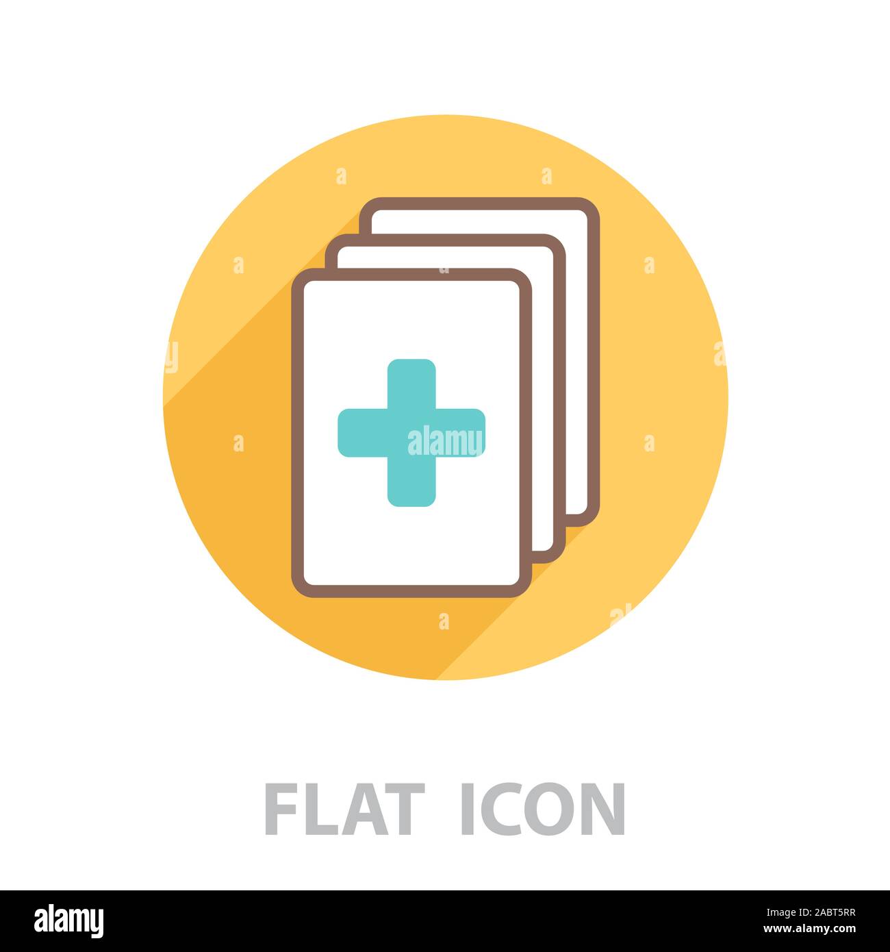 medical clipboard checklist. vector illustration Stock Vector Image ...