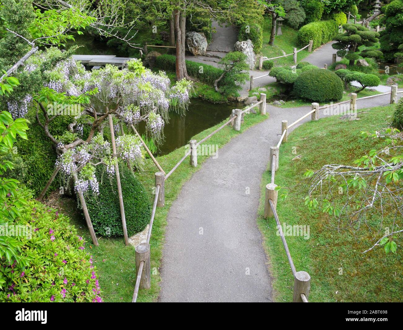 Japanese Tea Garden in Golden Gate Park, San Francisco, California, USA