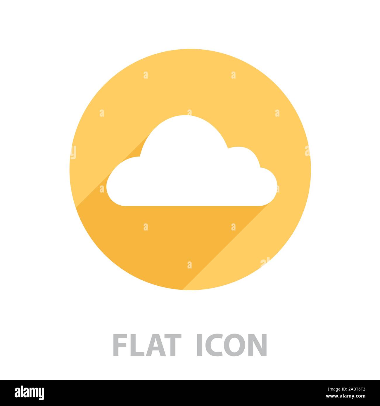 Cloud icon. Vector illustration Stock Vector
