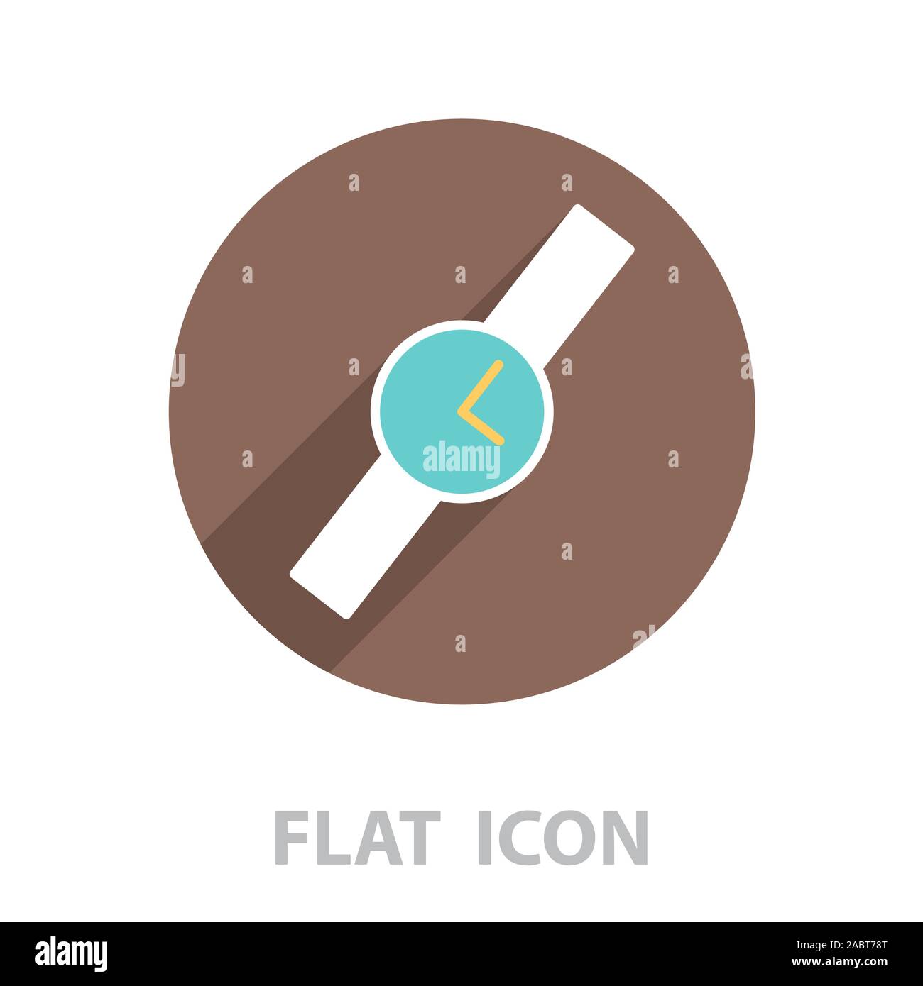 Wristwatch vector icon Stock Vector