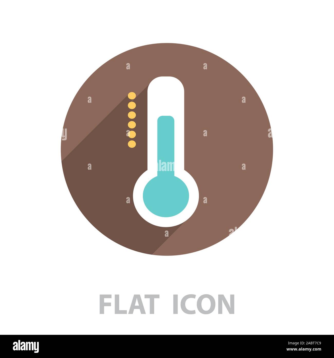 Thermometer icon , vector illustration Stock Vector