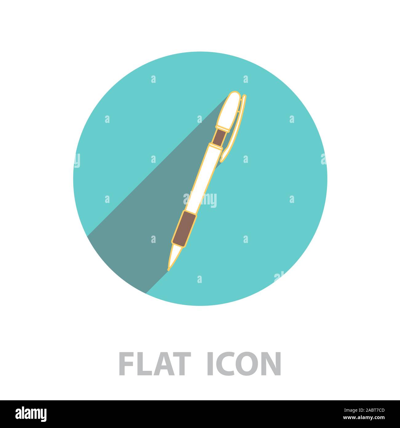 Simple pencil line icon Stock Vector Images - Alamy