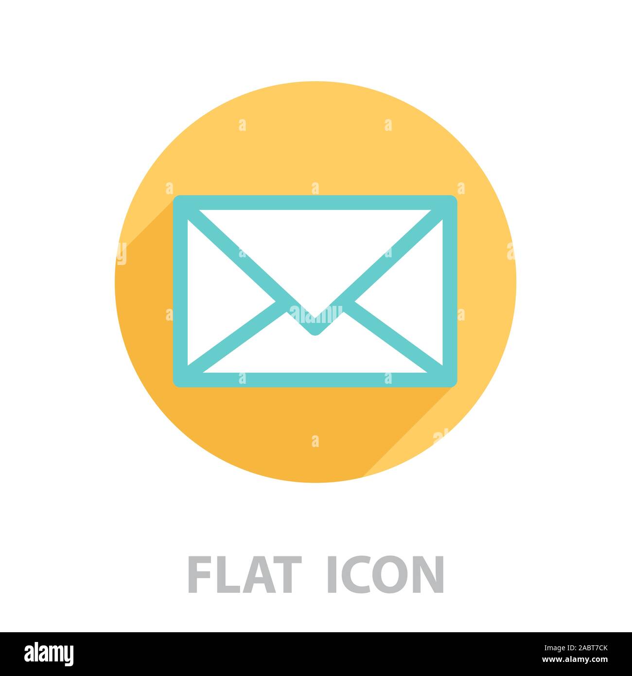 message icon. vector illustration Stock Vector