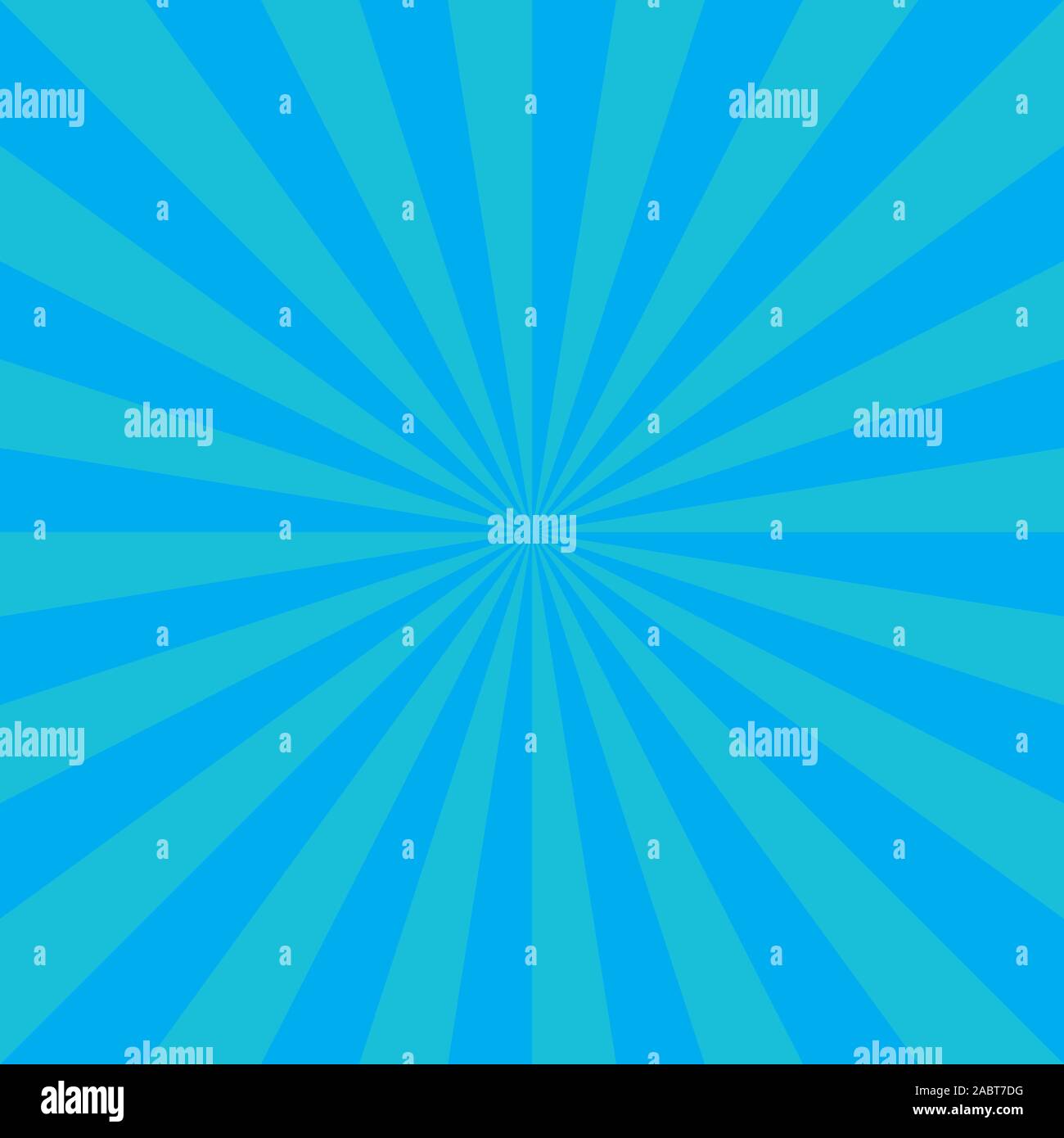 Winter snow round sunburst vector blue pattern Stock Vector