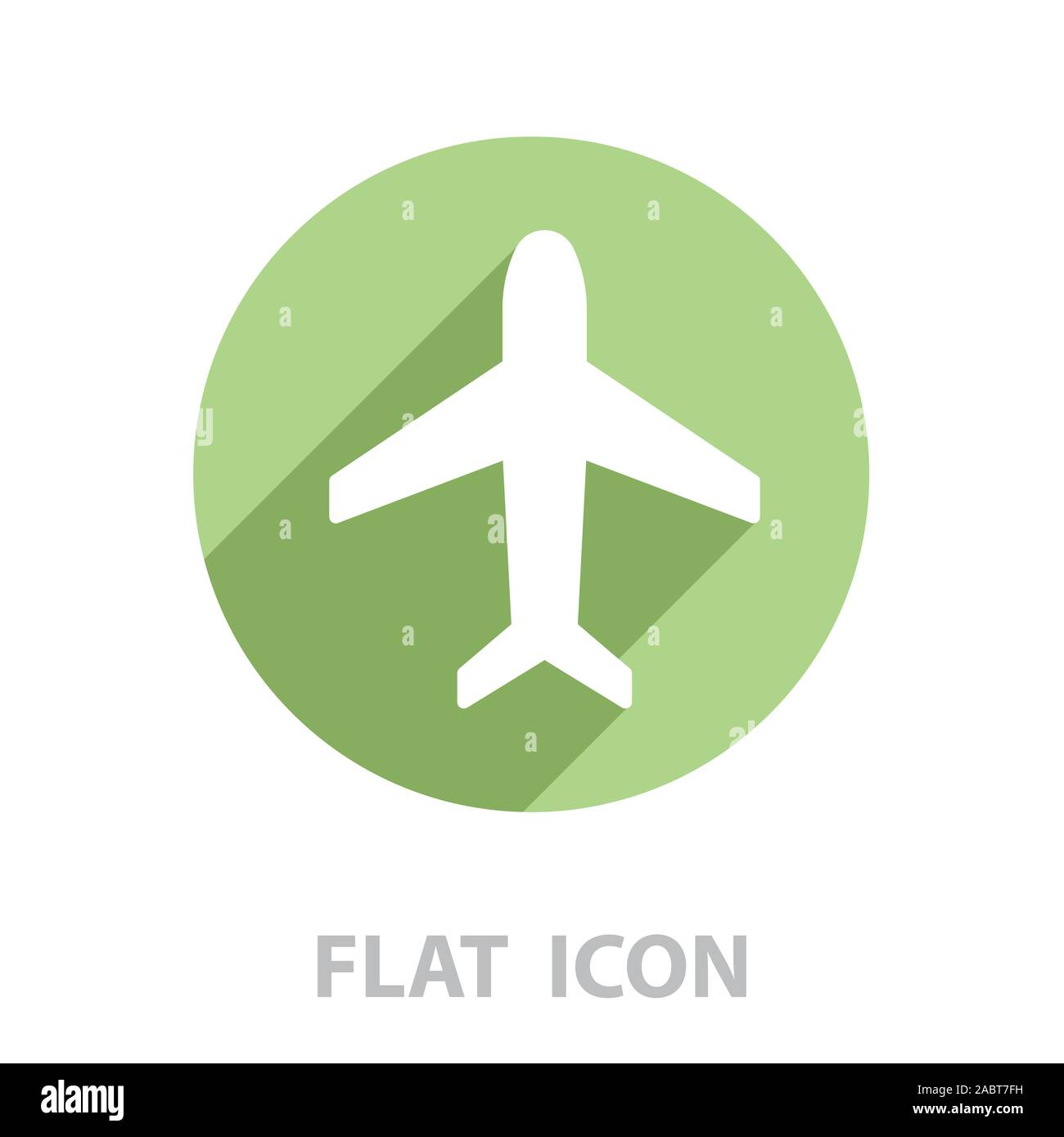 Plane icon. vector illustration Stock Vector