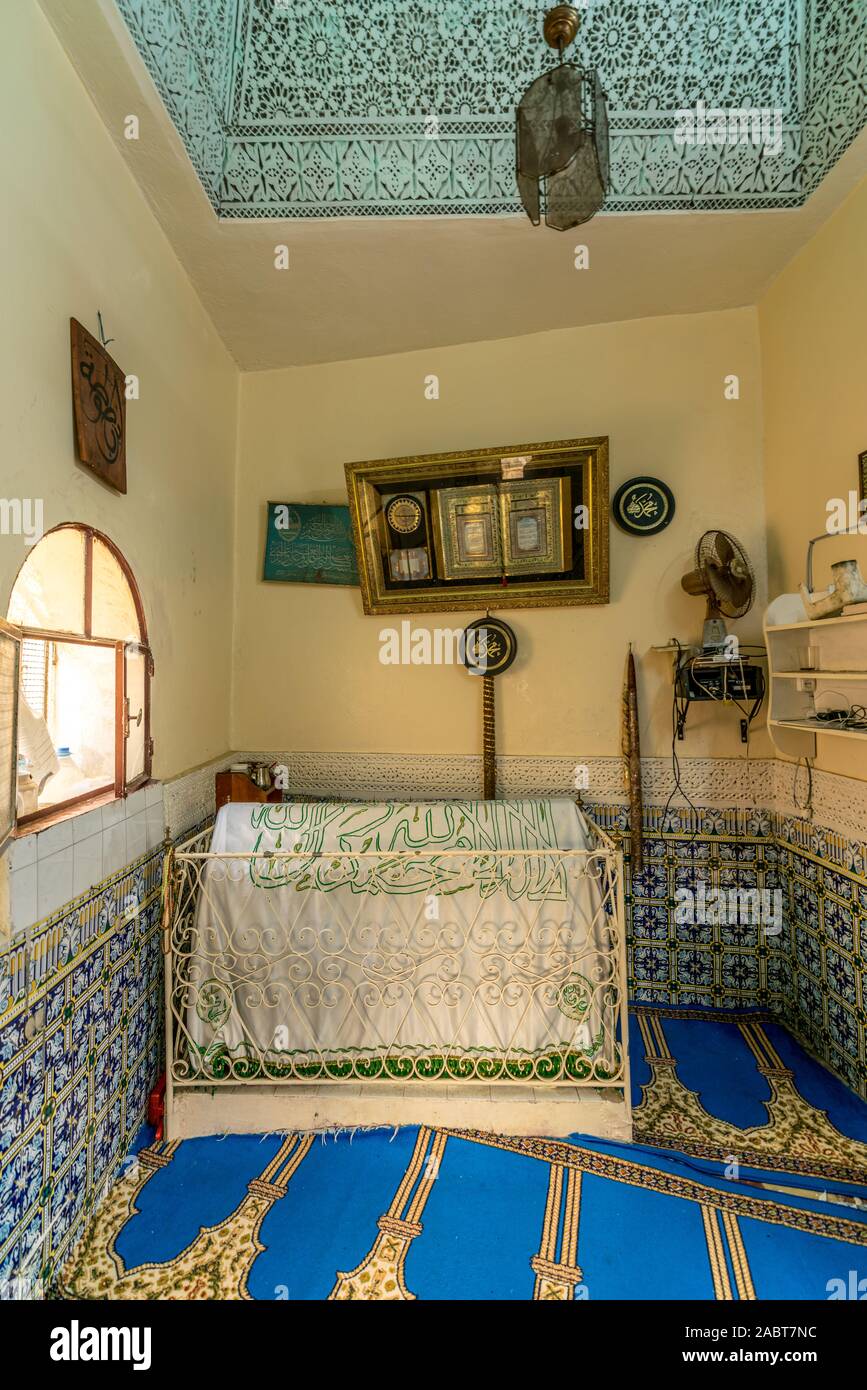 Tomb of Ibn Batouta, Tangier, Morocco Stock Photo