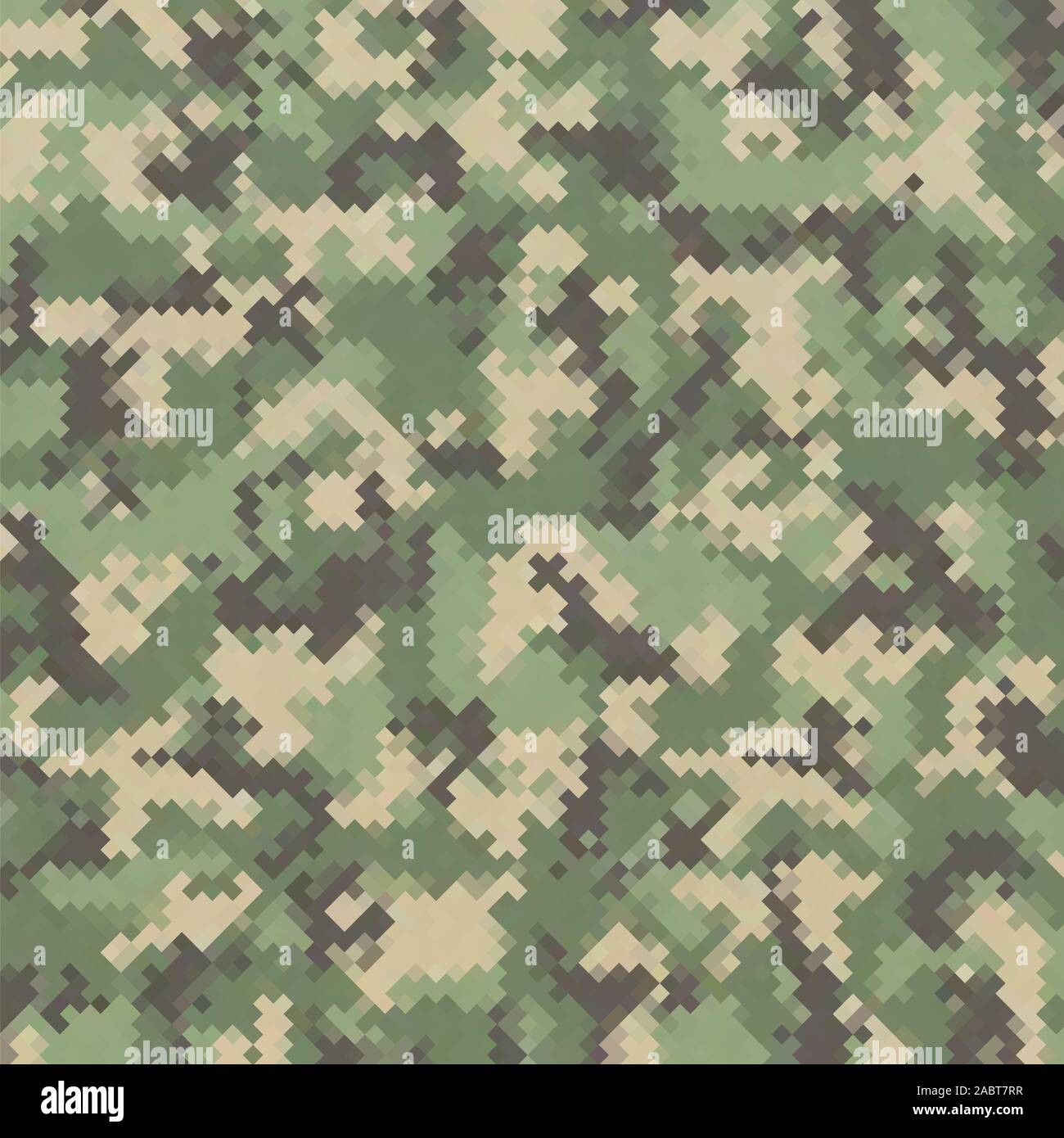 Unzipped Green Camo