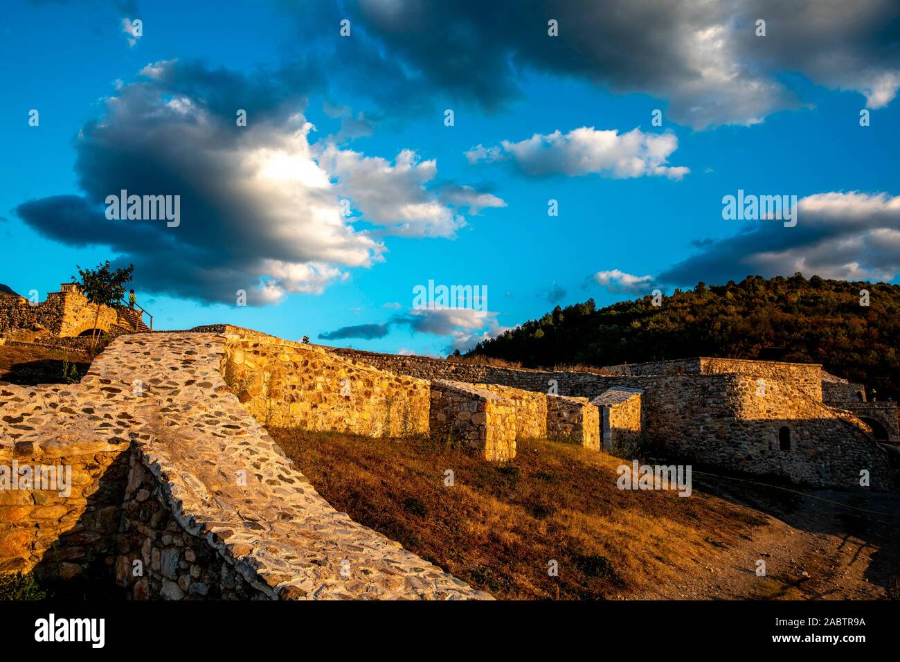 Prizren medieval fortress Stock Photo - Alamy