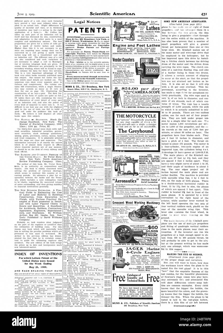 INDEX OF INVENTIONS For which Letters Patent of the United States