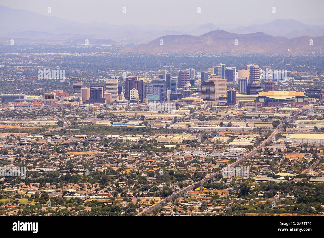 Phoenix Arizona Aerial High Resolution Stock Photography and Images - Alamy