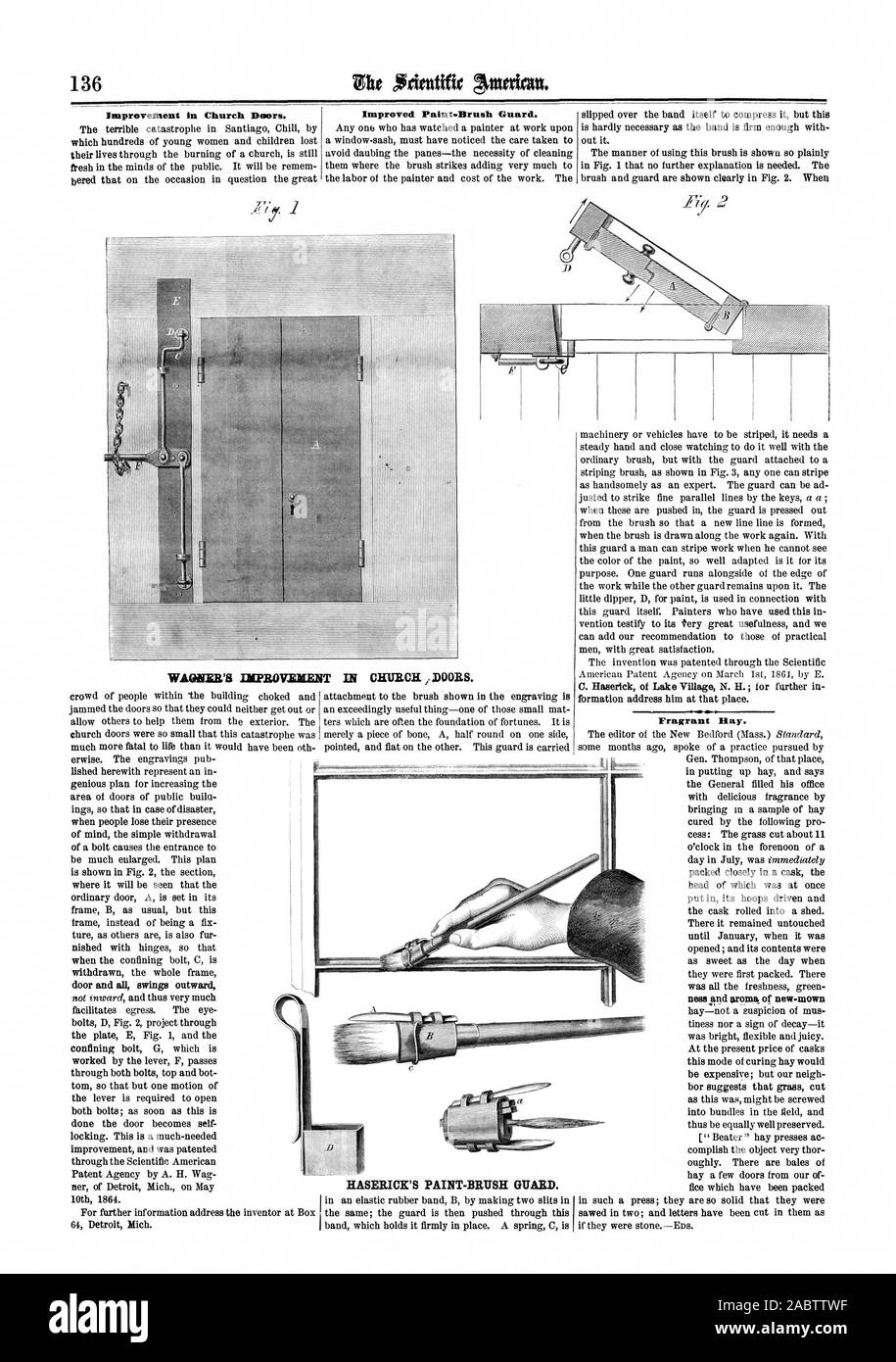 Swings outward hasericks paint brush guard hires stock photography and