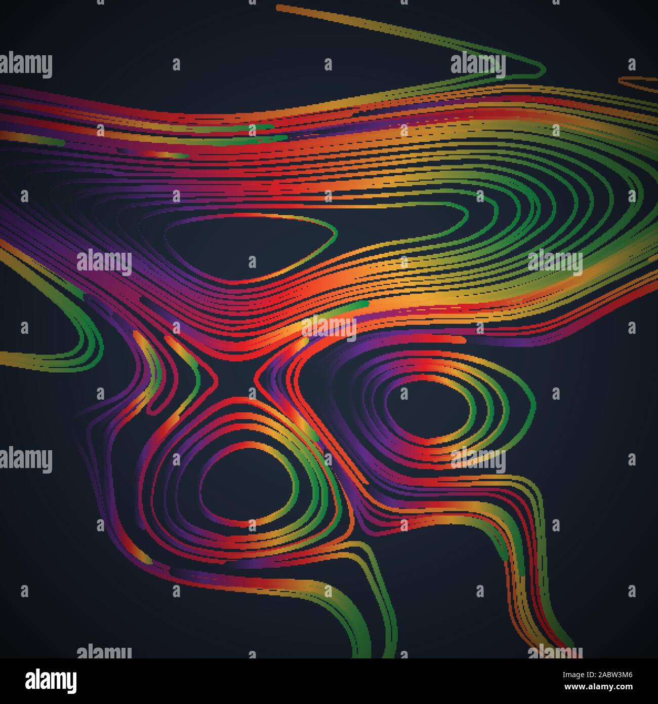 Colorful map of the world, vector illustration Stock Vector Image & Art ...