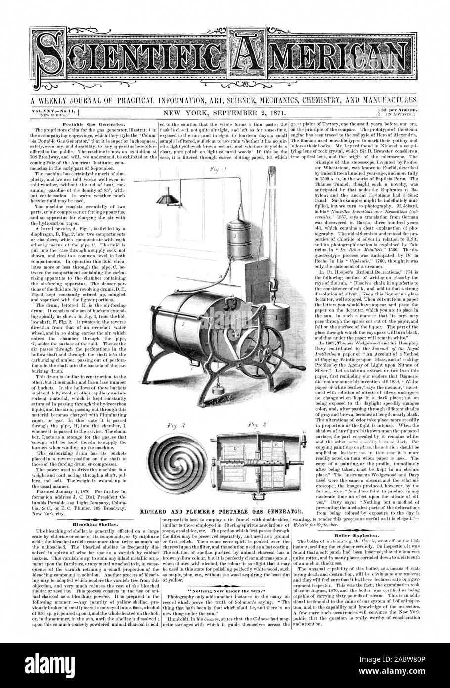 Pluiviers portable gas generator hi-res stock photography and images ...