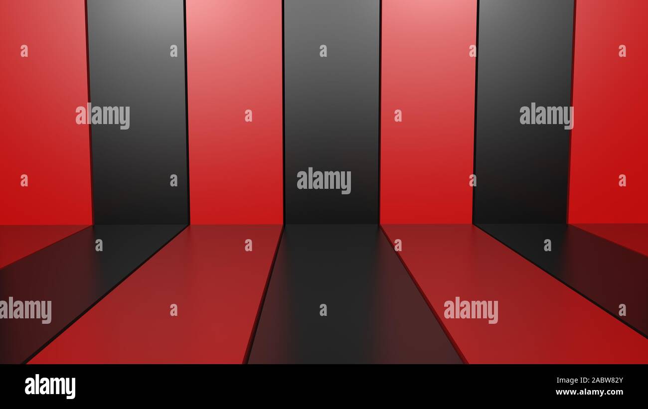 Black And Red Stripes Forming Floor And Room Background 3d Render Stock Photo Alamy Black And Red Stripes Forming Floor And Room Background 3d Render Stock Photo Alamy