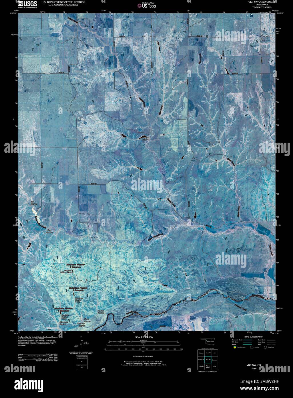 Map of vici hires stock photography and images Alamy