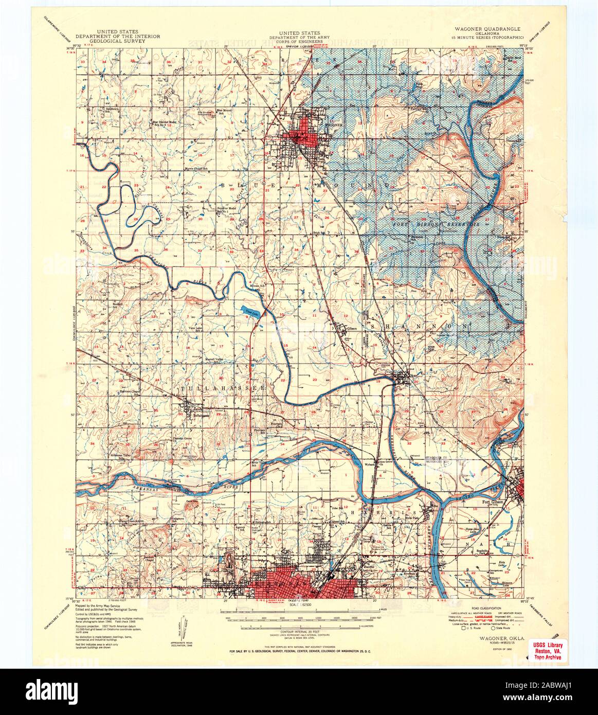 Map of wagoner oklahoma hires stock photography and images Alamy