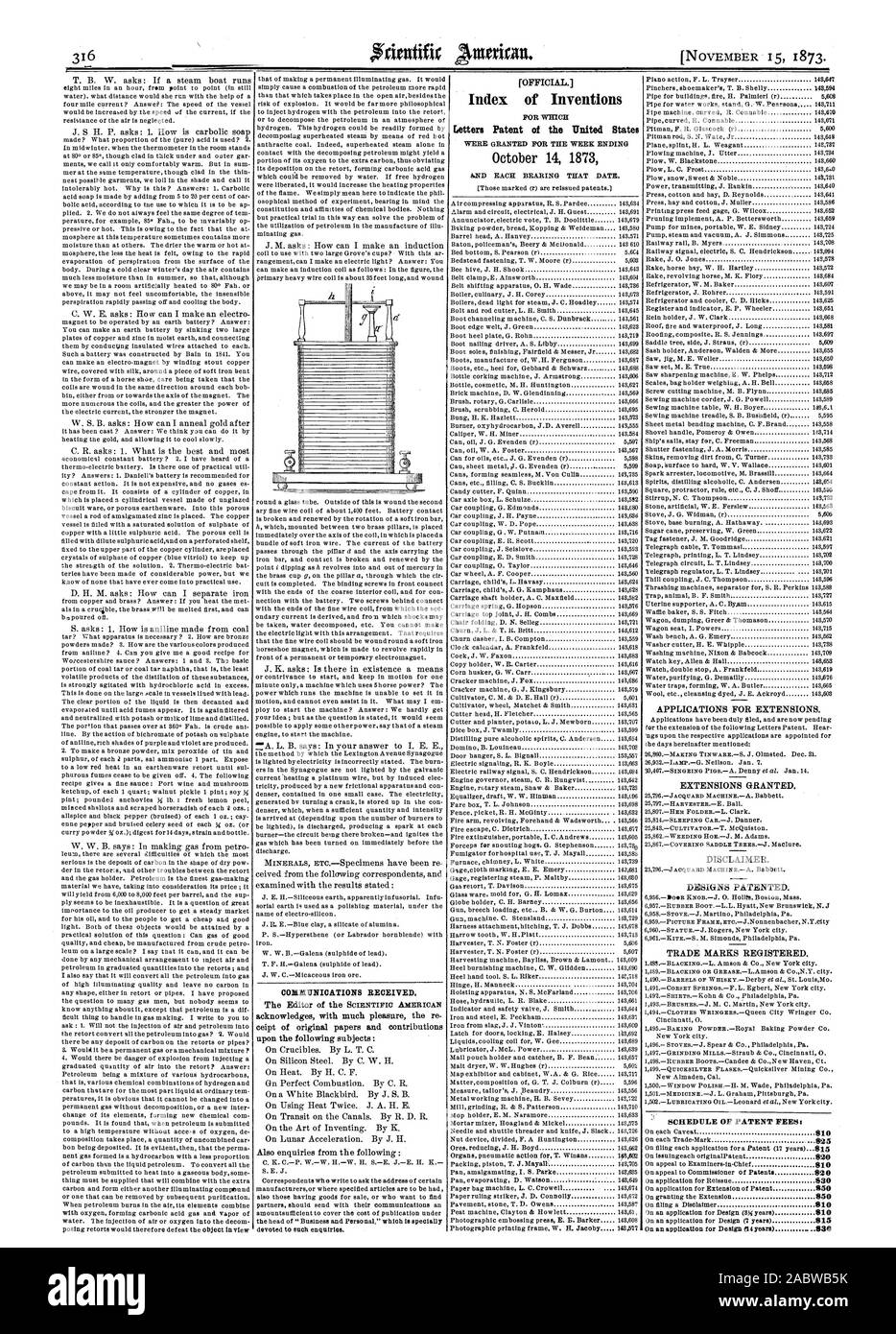 Extensions granted designs patented hires stock photography and images