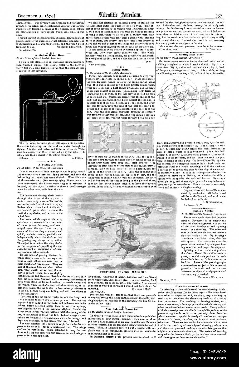 flying machine belts