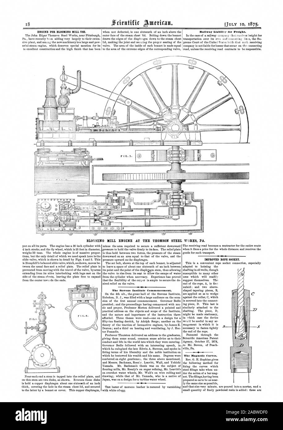 Improved rope socket hi-res stock photography and images - Alamy