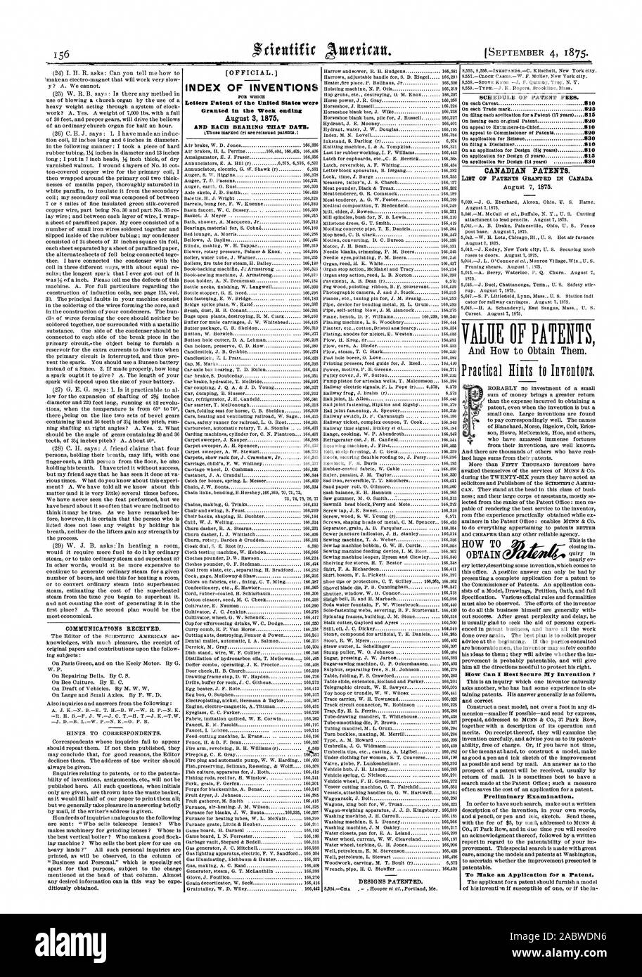 Canada august 7 1875 hires stock photography and images Alamy