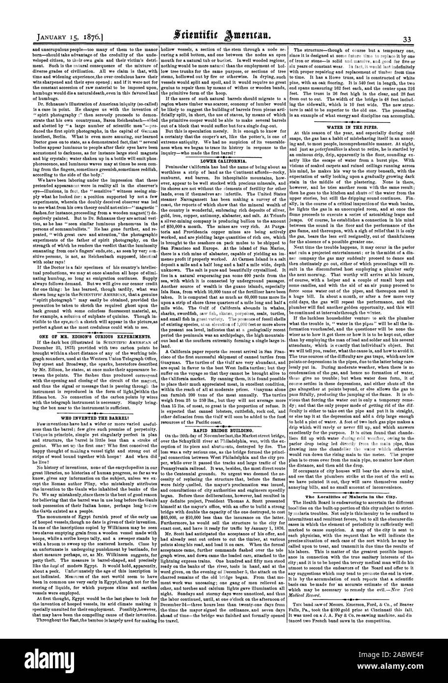 Edisons curious experiments hires stock photography and images Alamy