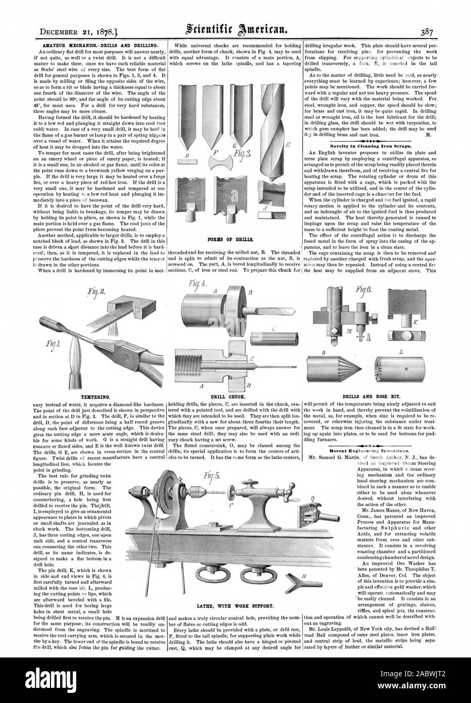 AMATEUR XECHANICSDRILLS AND DRILLING. FORKS OF DRILLS. II 4. Novelty in