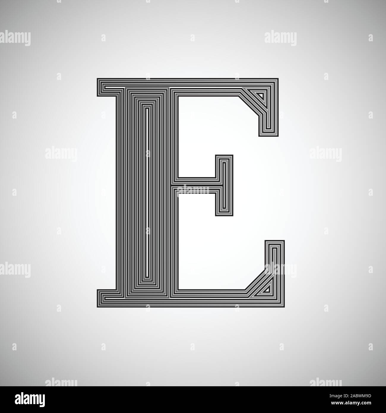 Ink saver character - less ink while printing, vector Stock Vector