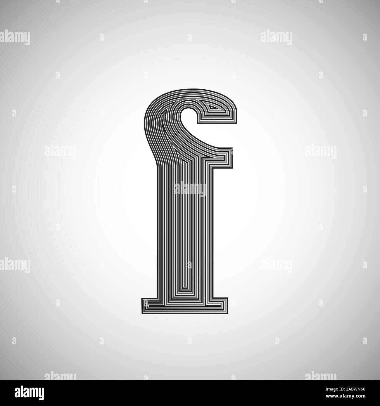 Ink saver character - less ink while printing, vector Stock Vector
