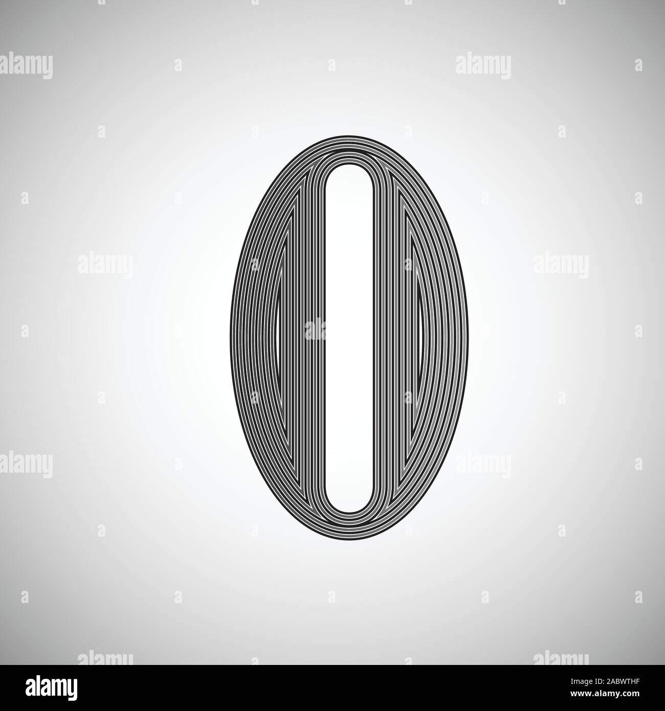 Ink saver character - less ink while printing, vector Stock Vector
