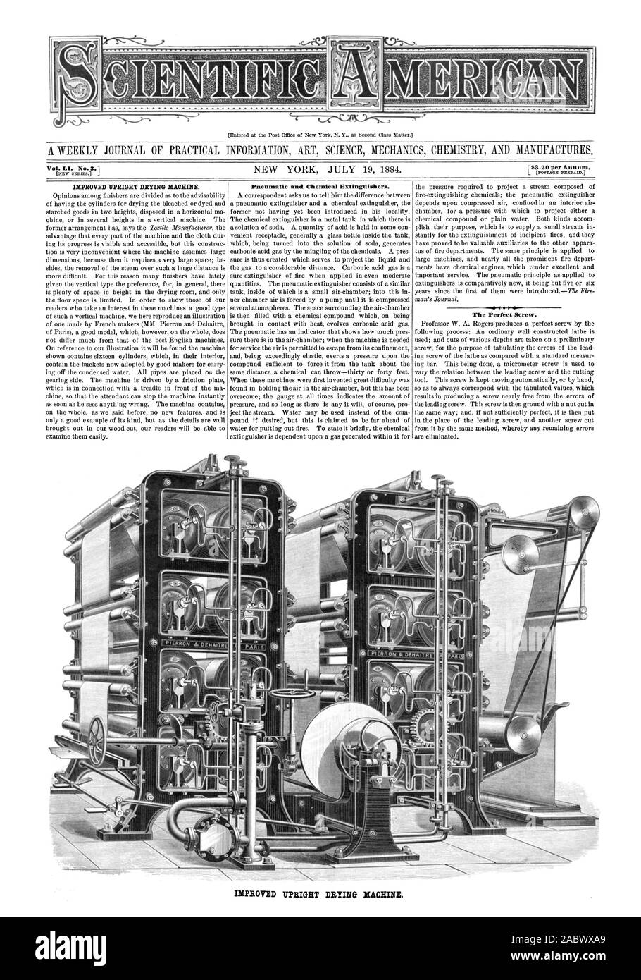 Improved upright drying machine hires stock photography and images Alamy